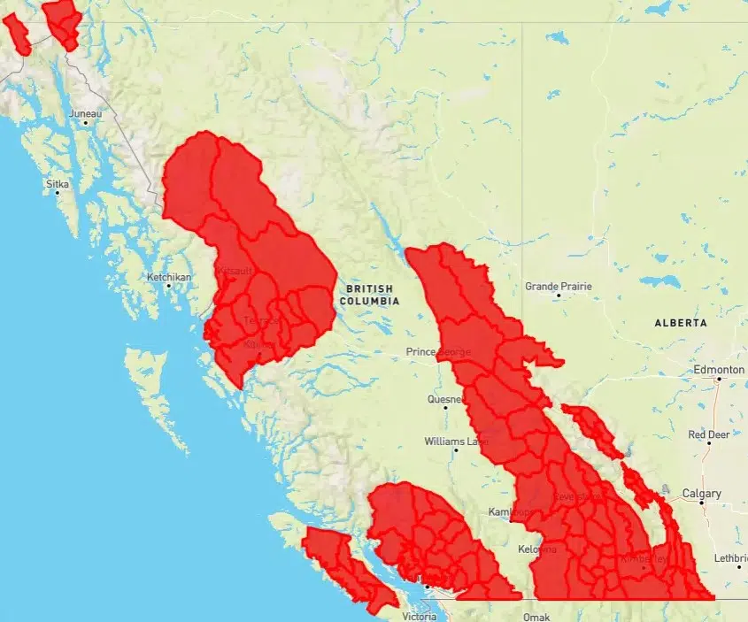 Special avalanche warning issued across Western Canada due to rising temperatures