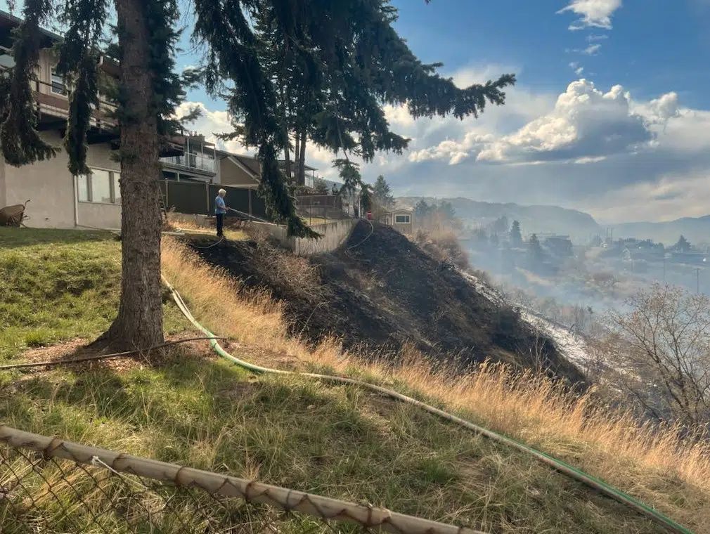 UPDATE - RCMP say campfire to blame for Strathcona Park grass fire in Kamloops