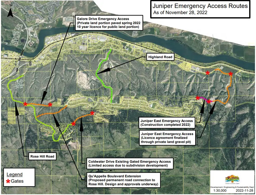 Permanent route connecting Juniper Ridge to Rose Hill Road to be complete by 2025