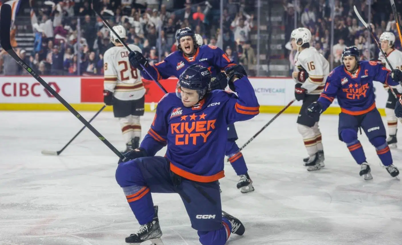 Blazers' Olen Zellweger ties WHL Playoff record for points in a game by a defenceman