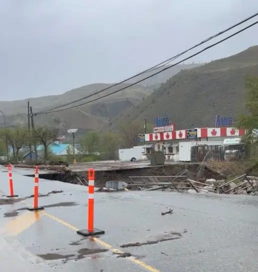 MOTI unsure as to when full traffic flows will resume in Cache Creek