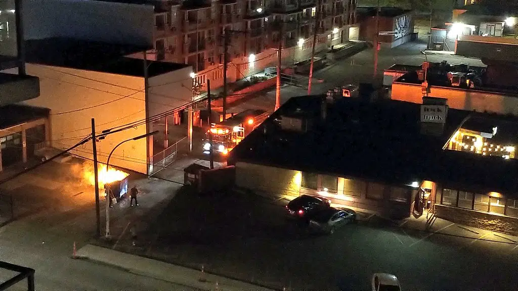 KFR quashes multiple dangerous dumpster fires Monday night