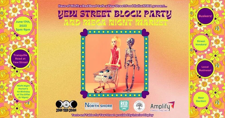 Yew Street Block Party and Night Market kicks off Saturday in Kamloops