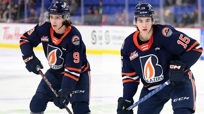 Blazers' Finnie, Levis drafted in seventh round of 2023 NHL Draft