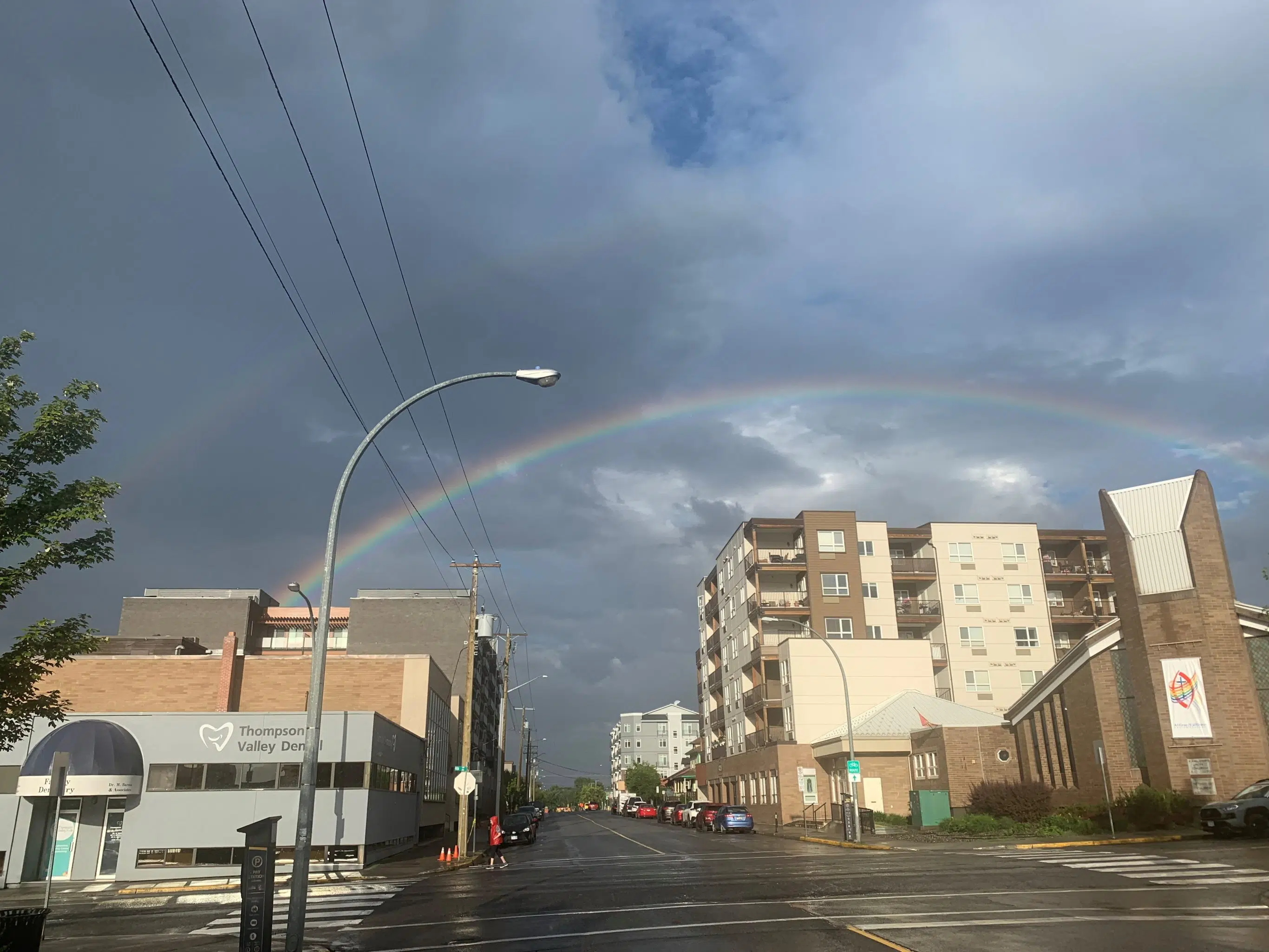 Small fires burn in Kamloops area as storm system rolls through