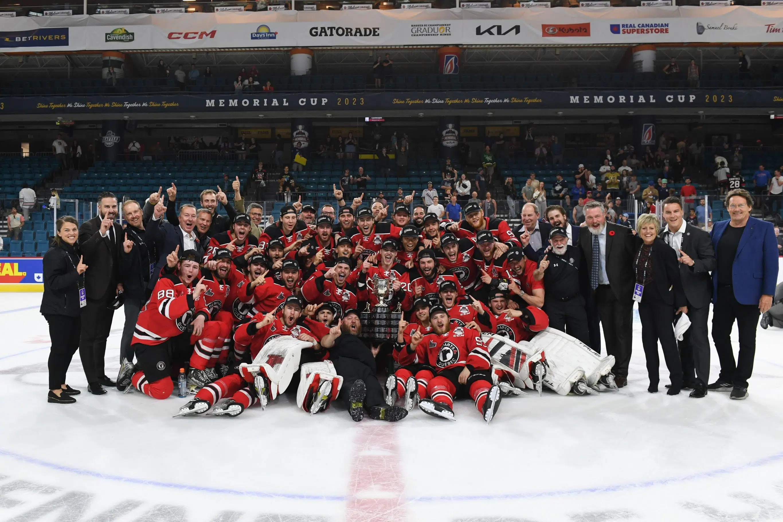 Remparts shutout Thunderbirds to win 2023 Memorial Cup in Kamloops