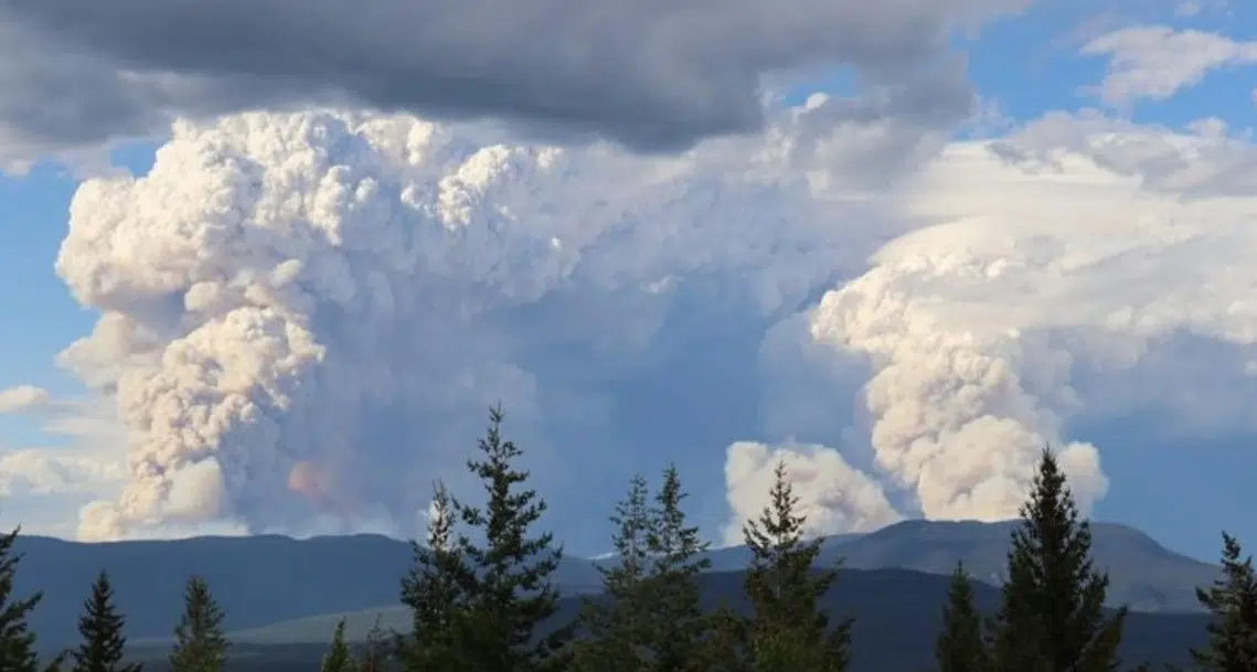 Closure orders expanded as Kostel Cone Fire in Wells Gray Provincial Park grows