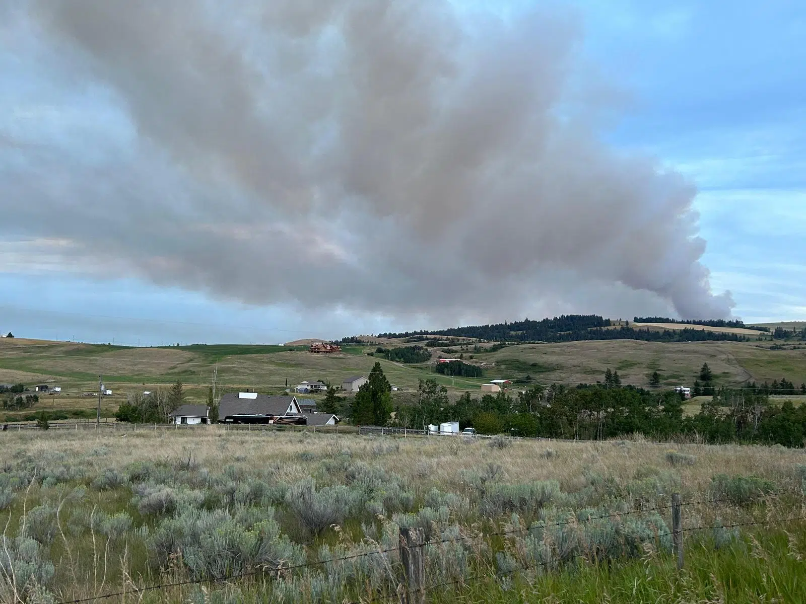 TNRD reports one structure destroyed by Ross Moore Lake wildfire