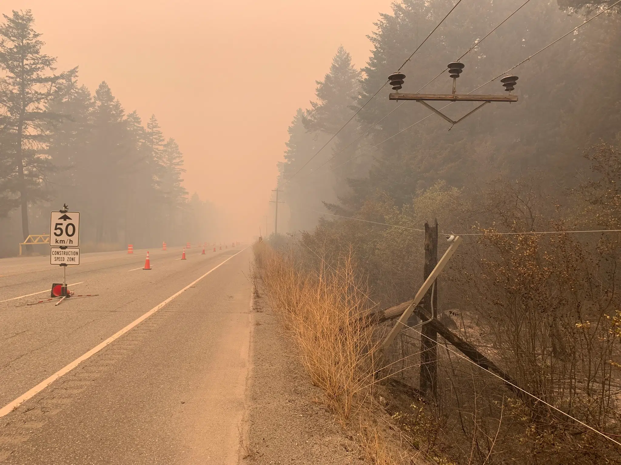 TransCanada through Fraser Canyon reopens after overnight shutdown due to slide concerns