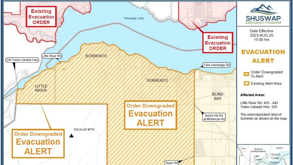 Sorrento-area Evacuation Orders Downgraded To Alerts | Radio NL ...