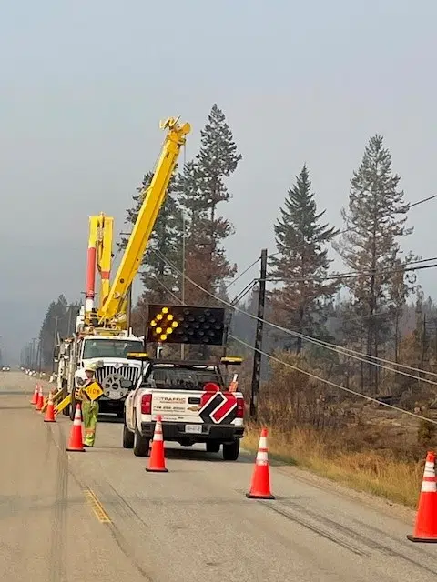 BC Hydro begins re-energizing critical infrastructure in North Shuswap