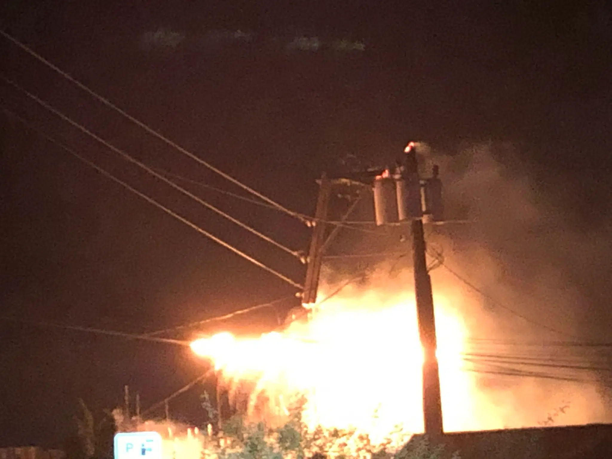 Blown transformer leads to massive overnight power outage in downtown Kamloops