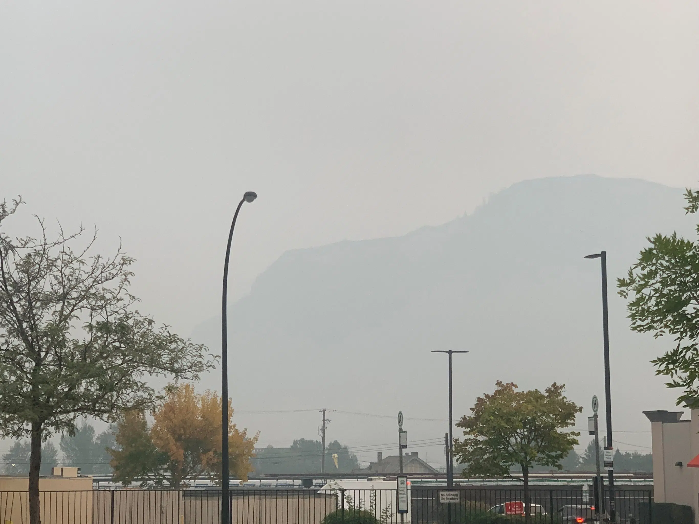 Rain hits parts of Shuswap as smoke continues to inundate Kamloops