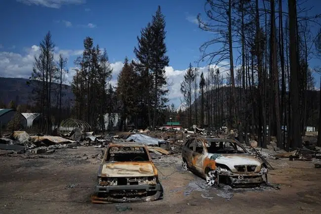 Shuswap wildfire ruin is revealed as B.C. faces 'sleeping giant' of drought