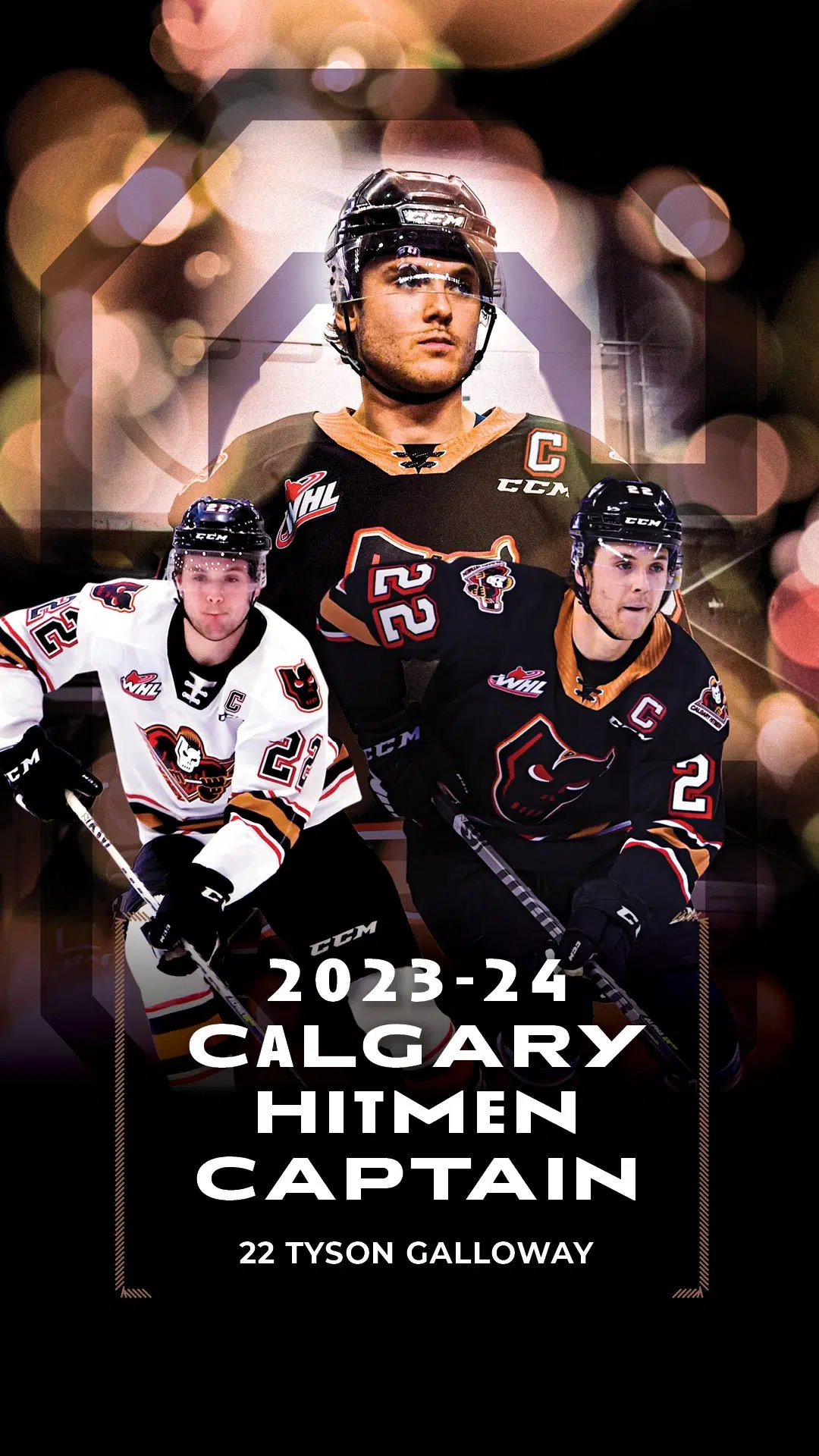 Kamloops native Tyson Galloway named 2023-24 Calgary Hitmen captain