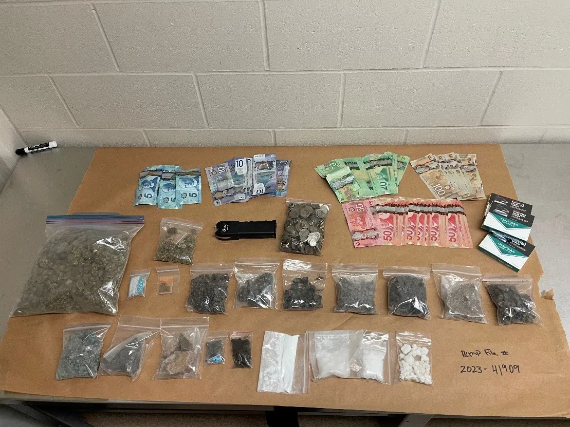 RCMP seize drugs during Saturday evening traffic stop in North Kamloops