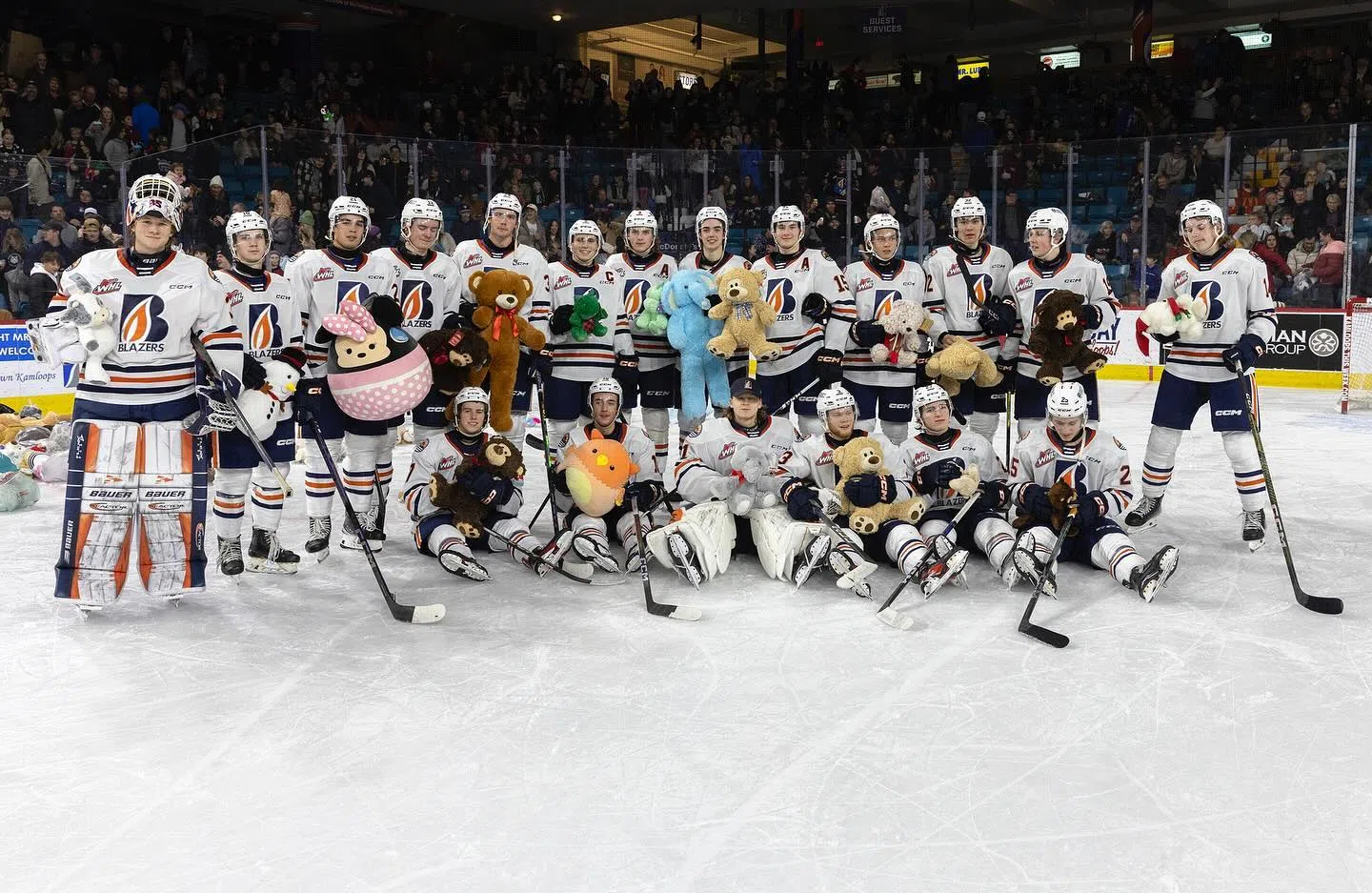 Behm scores teddy bear goal but Blazers fall 4-1 to Royals