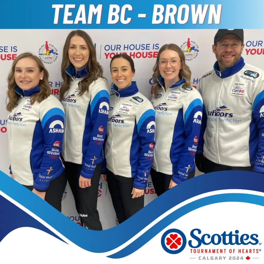 Team Brown qualifies for 2024 Scotties Tournament of Hearts in Calgary