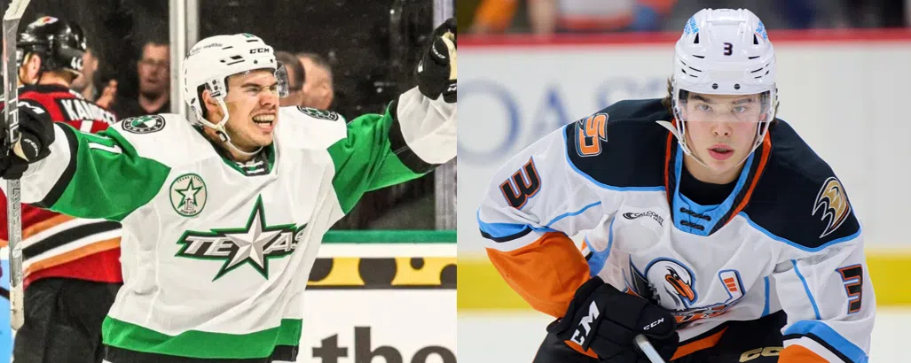 Former Blazers' Stankoven and Zellweger to play in 2024 AHL All-Star game