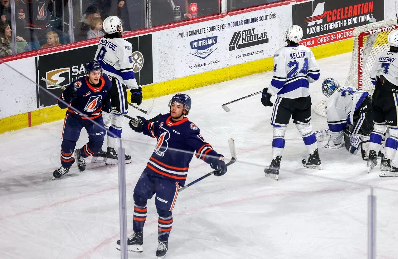 Blazers beat Victoria 3-1 on Family Day for ninth win in last 13 games