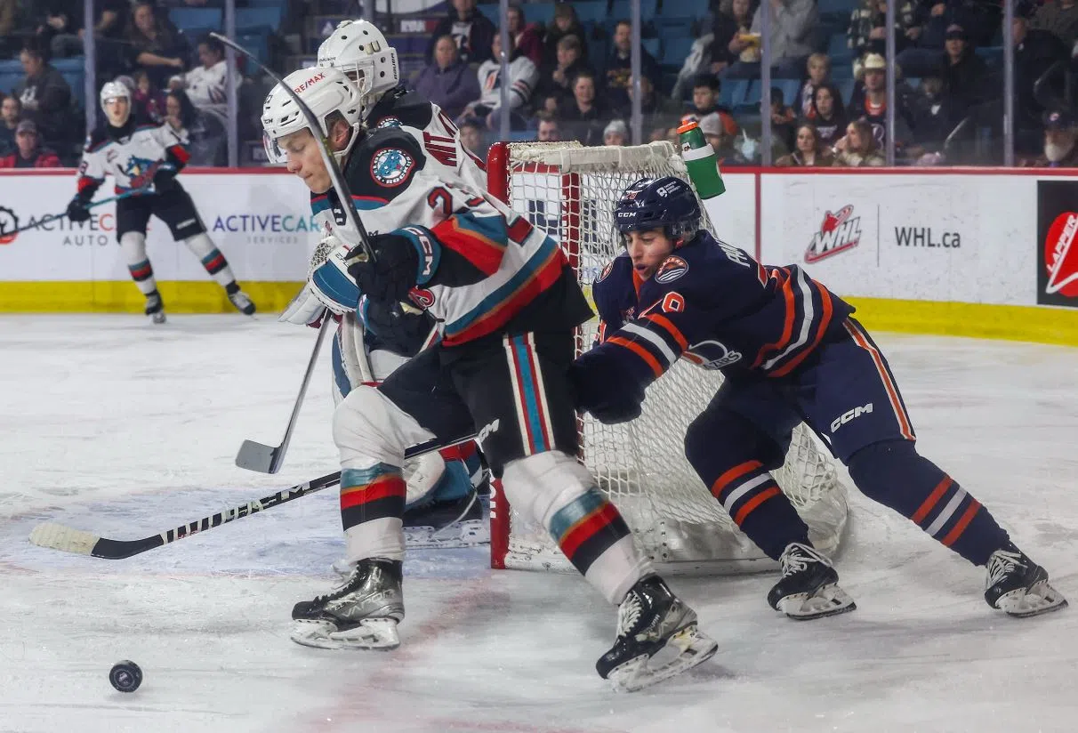 Pantelakis scores first WHL goal as Blazers drop 6-3 decision to Kelowna