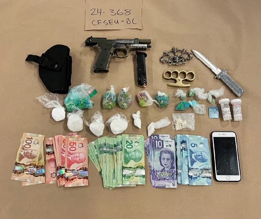 RCMP, BC gang unit make 27 arrests, seize drugs and weapons over four-day blitz in Kamloops