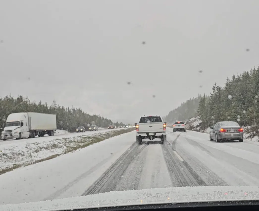 Up to 5cm of snow possible on B.C. mountain highways this Father's Day weekend