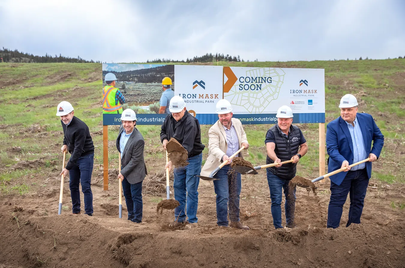 Groundbreaking ceremony held at new Iron Mask Industrial Park in Kamloops