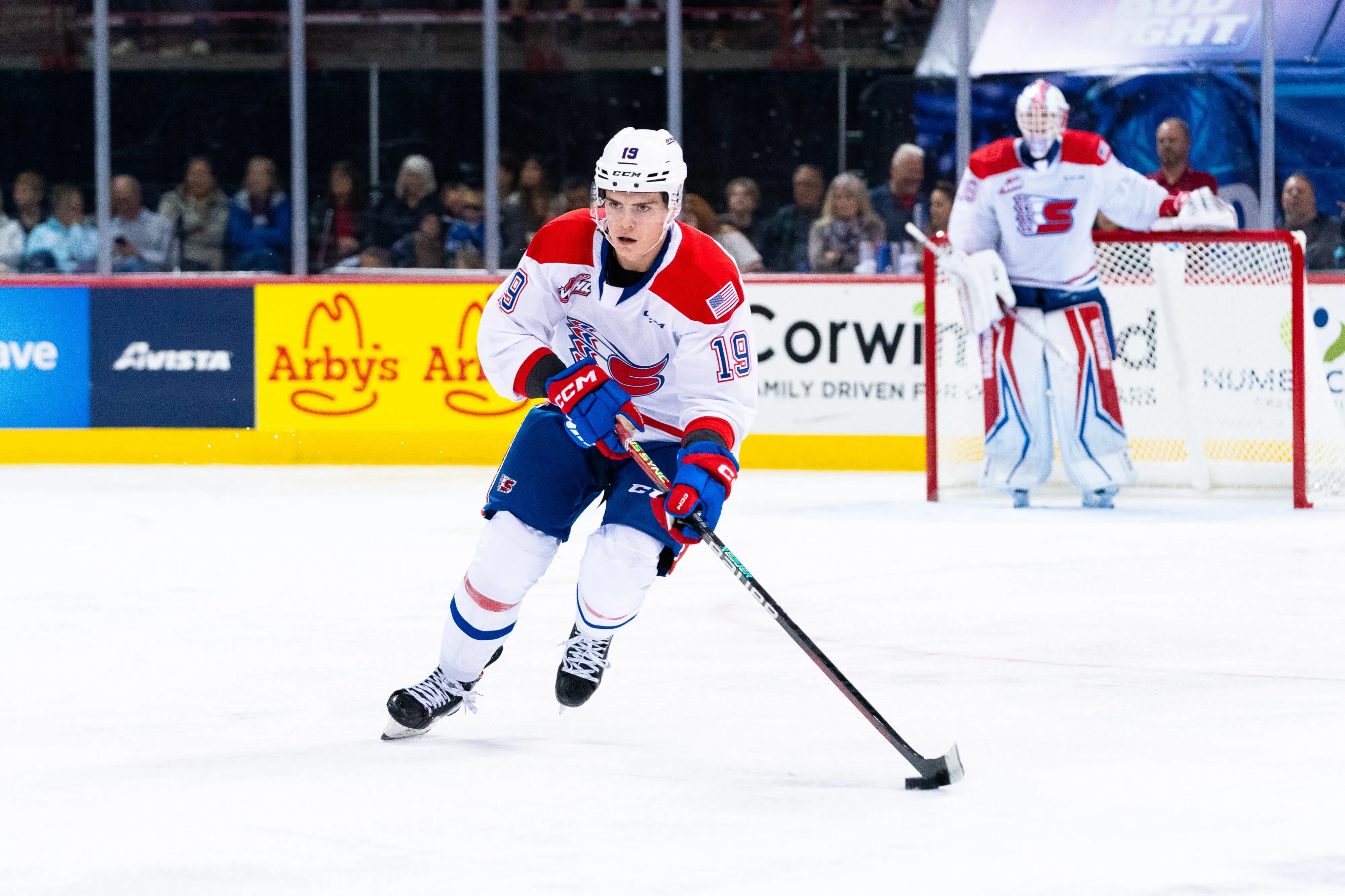 Blazers add overage defenceman Layton Feist from Spokane for draft pick