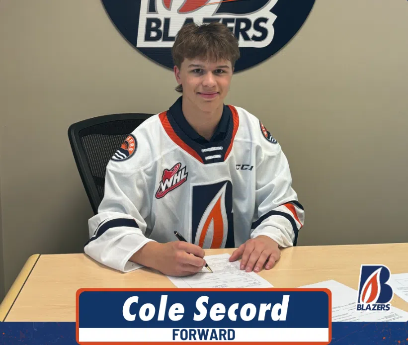 Blazers sign 2009-born forward Cole Secord