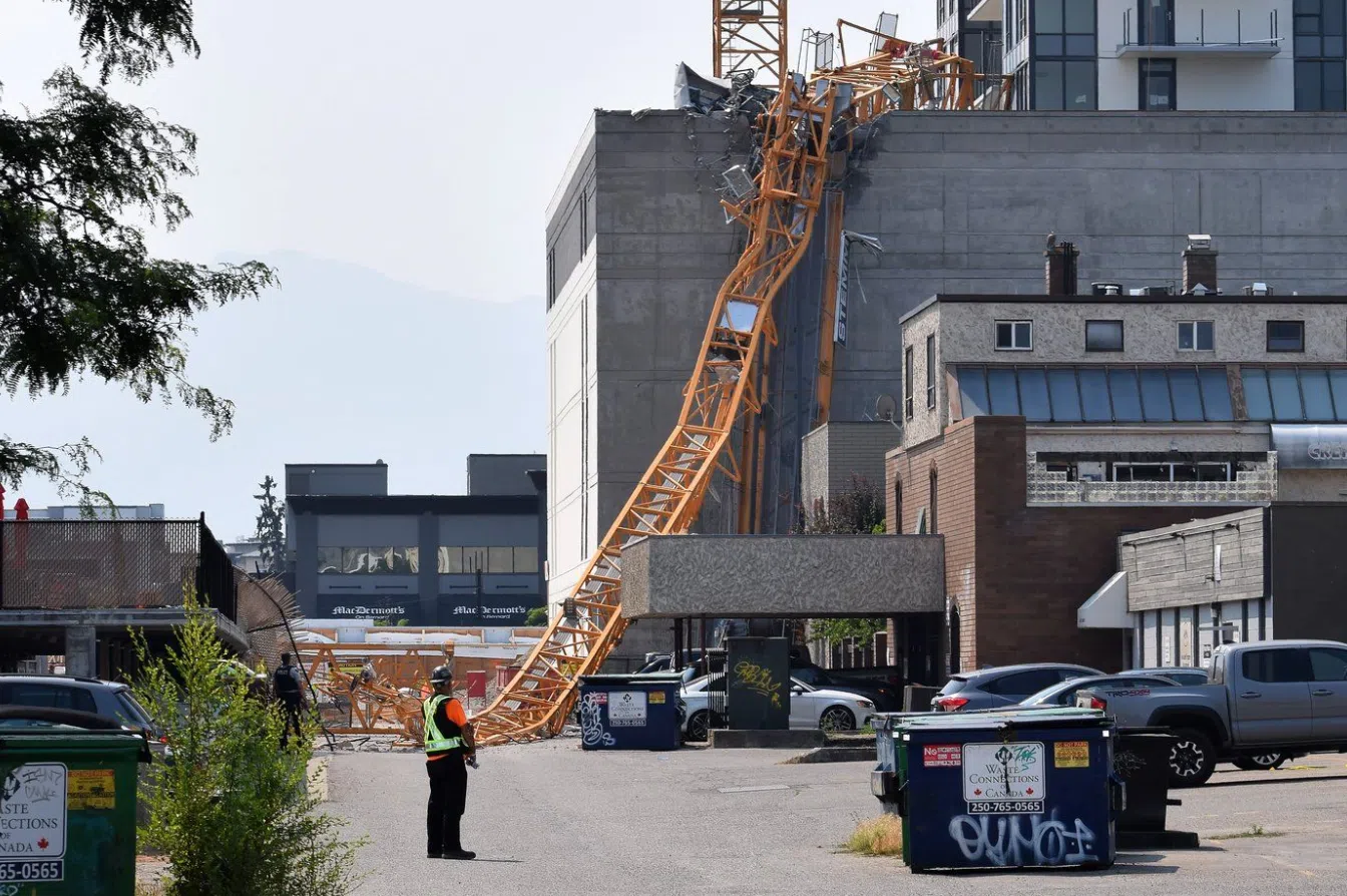 WorkSafeBC moving to cut risks for construction cranes after fatal accidents