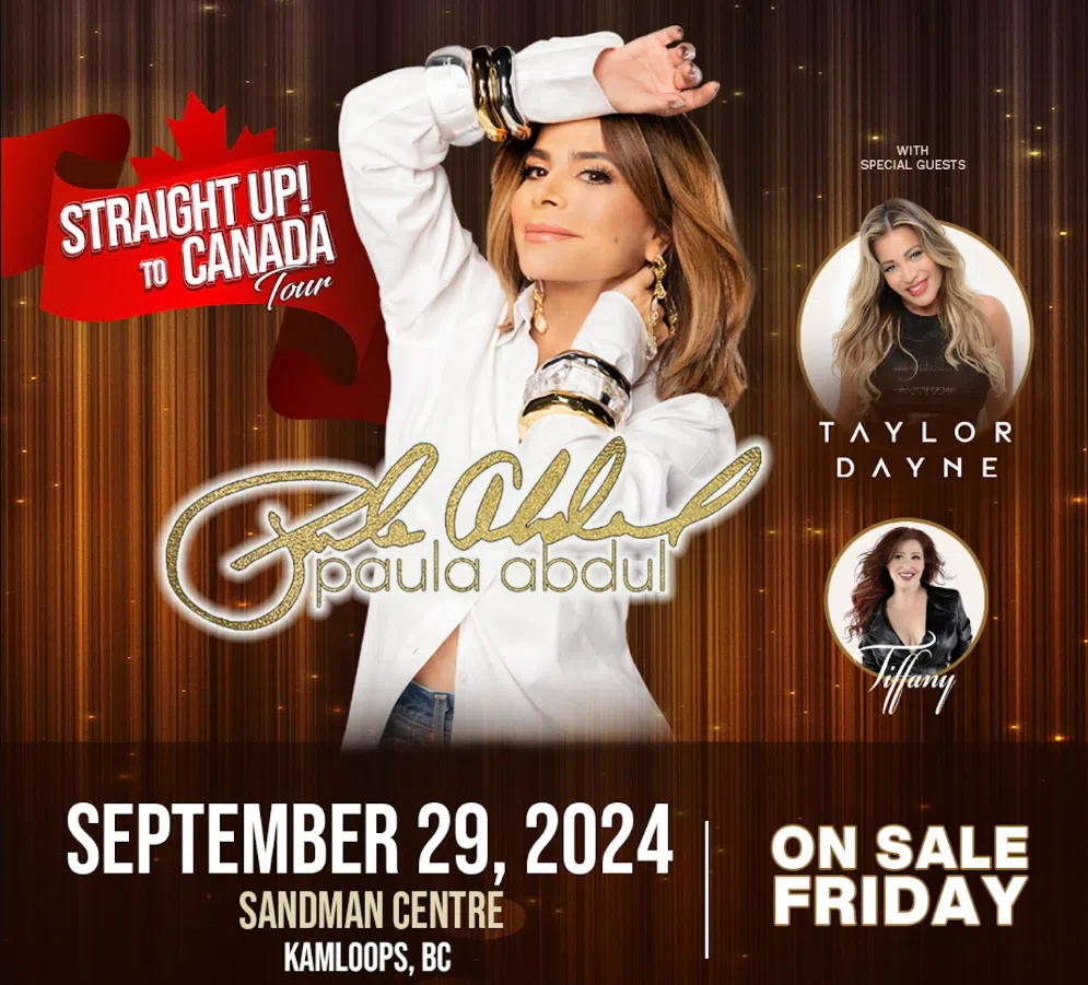 Paula Abdul's Canadian tour to include Kamloops stop