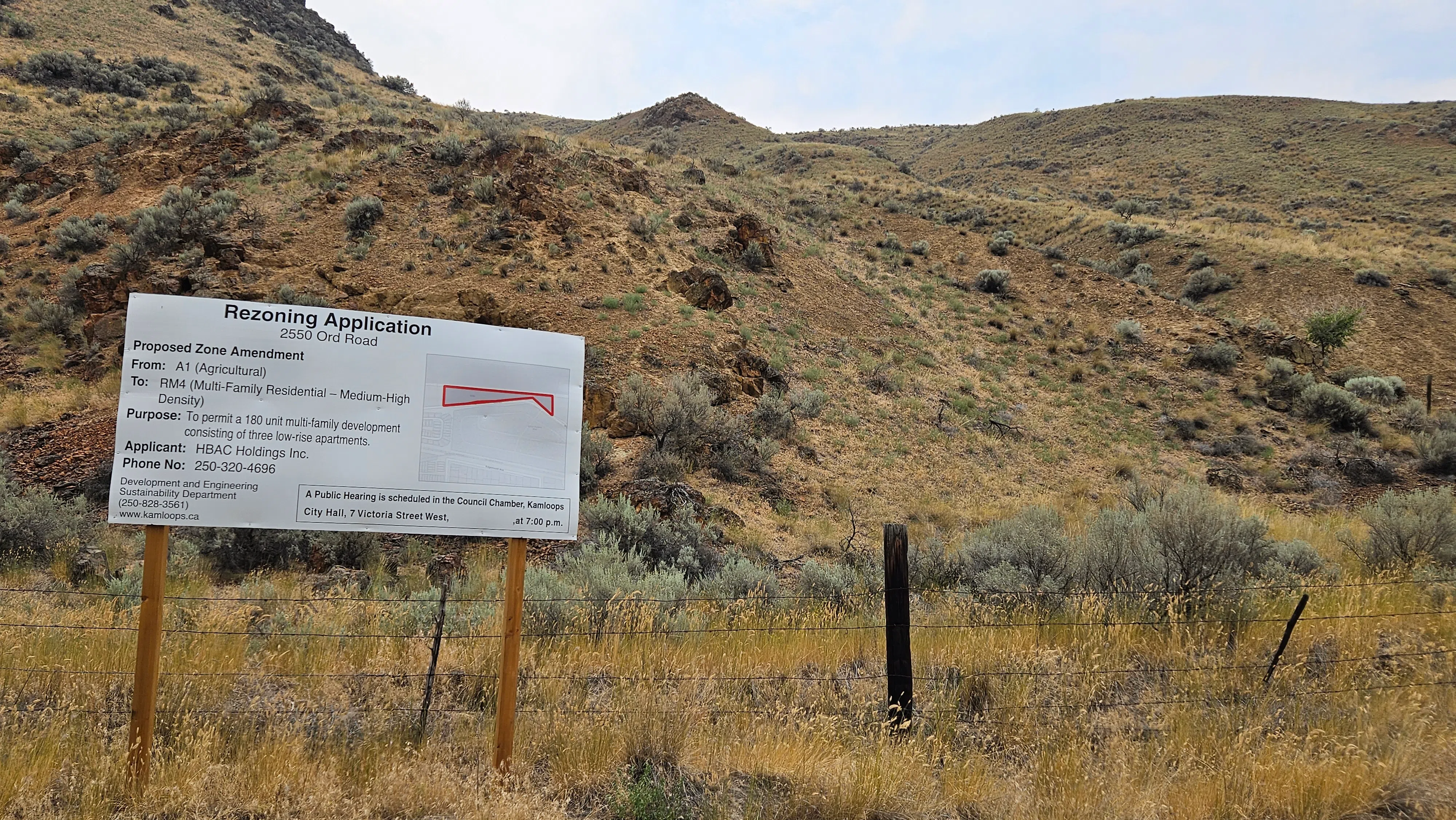 Kamloops approves zoning change for proposed Ord Road housing development