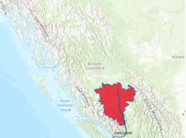 Emergency alerts issued due to slide on Chilcotin River