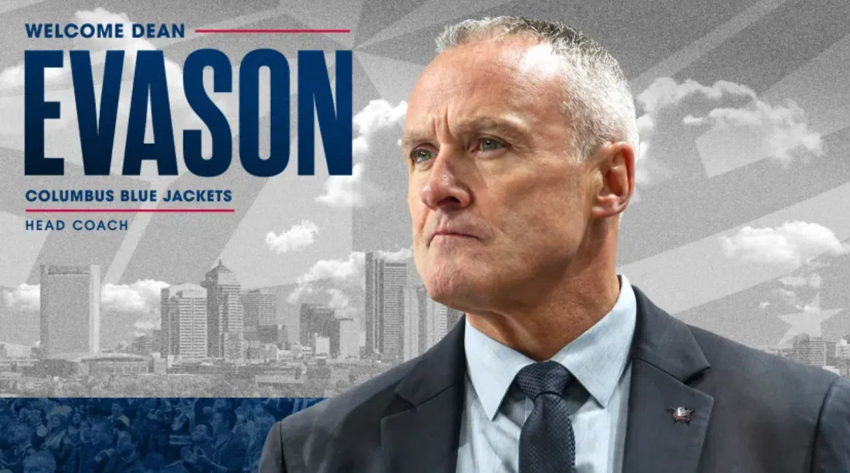 Dean Evason named new Columbus Blue Jackets head coach | Radio NL ...