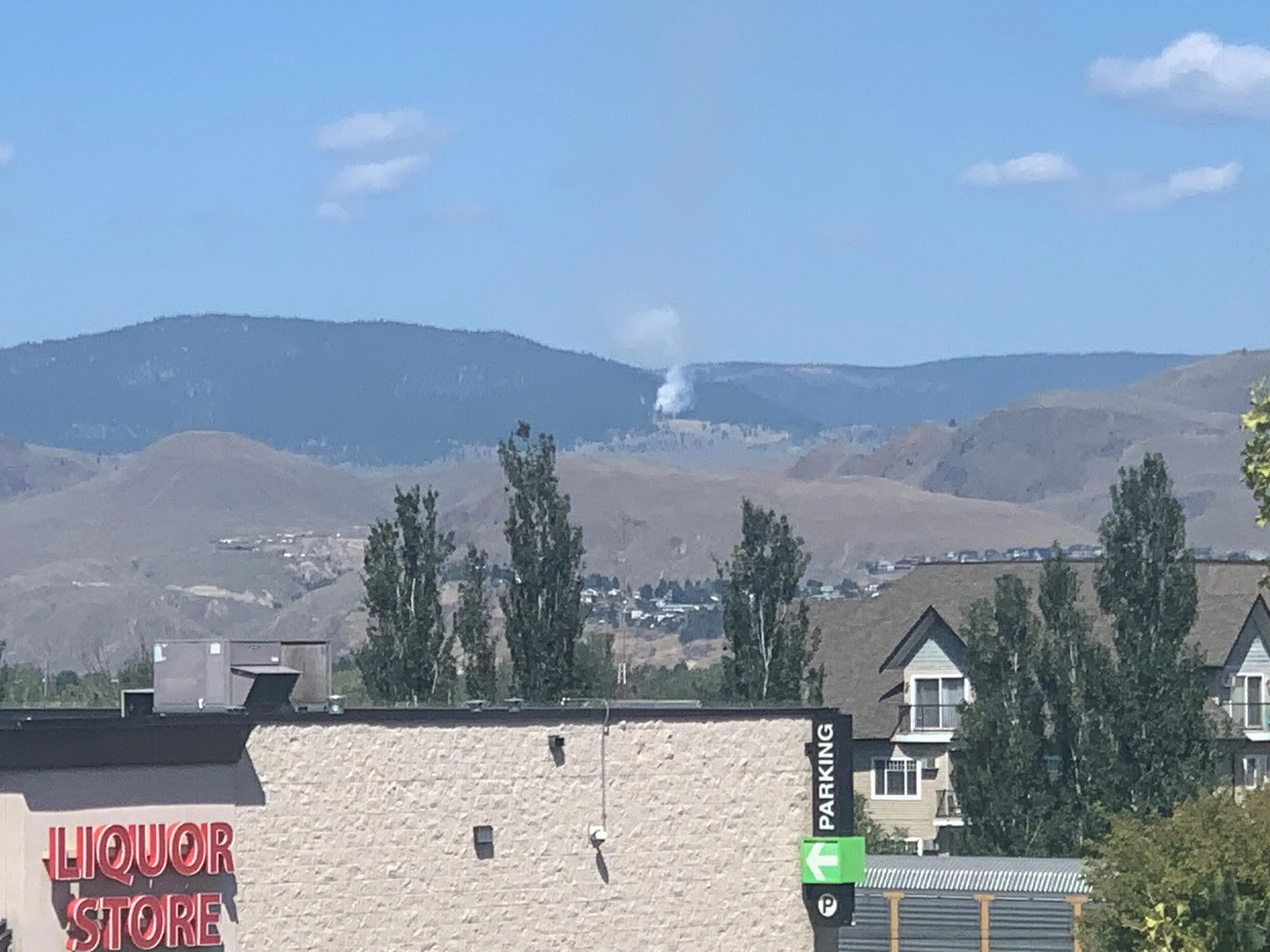 UPDATE - Aerial crews fight visible fire in Lac du Bois area near Kamloops