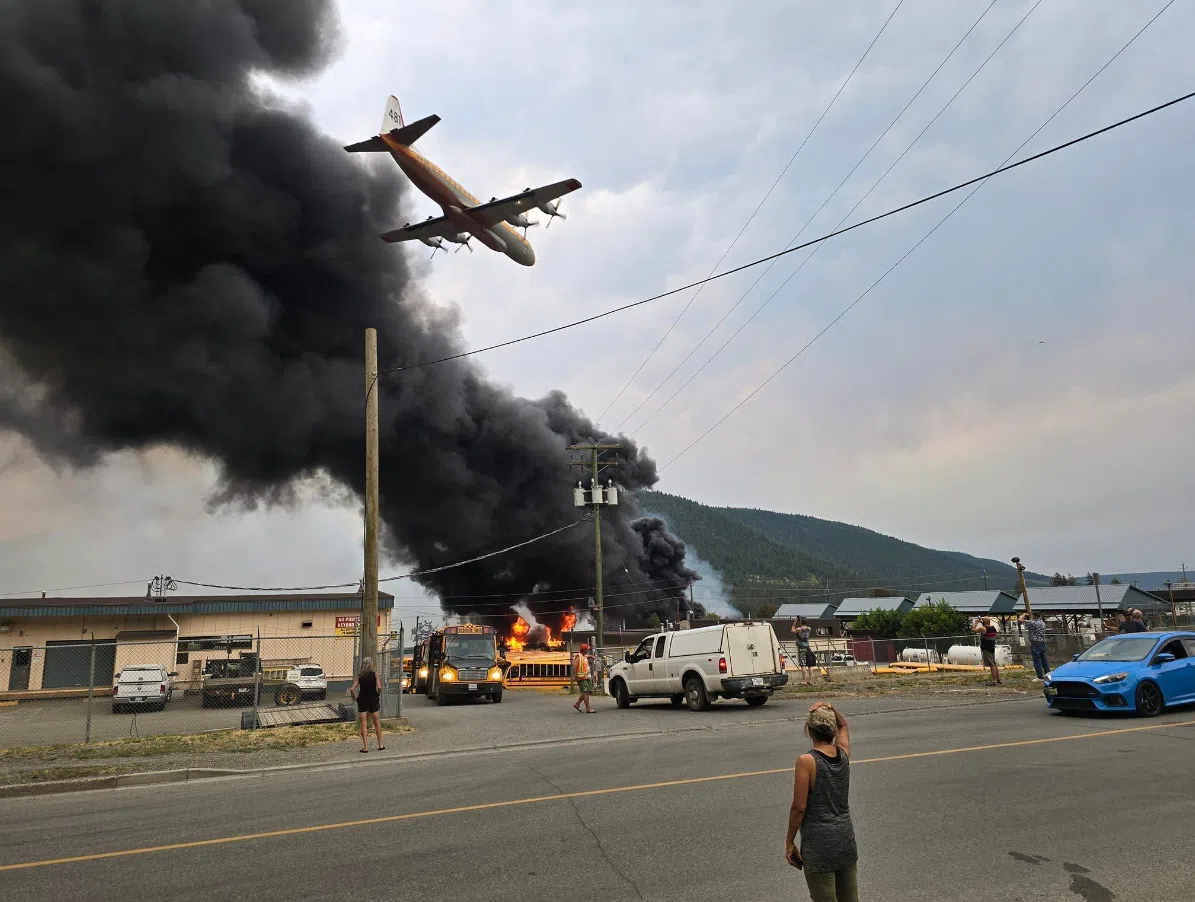 Situation still tense in Williams Lake after Sunday evening wildfire