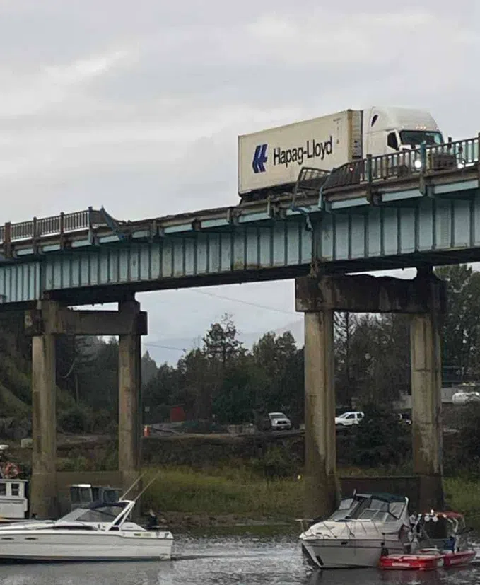 No longer closures are expected as repairs begin on the Bruhn Bridge in Sicamous