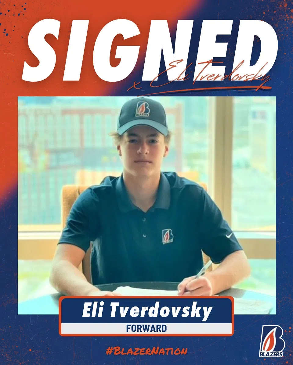 Blazers sign Eli Tverdovsky, 6th overall pick in 2024 U.S. Priority Draft