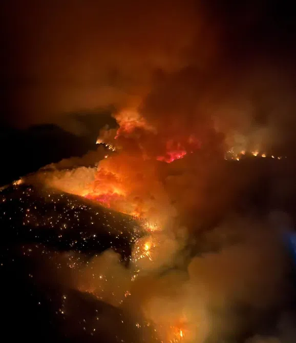 Evacuation alerts expanded southwest of Shetland Creek fire