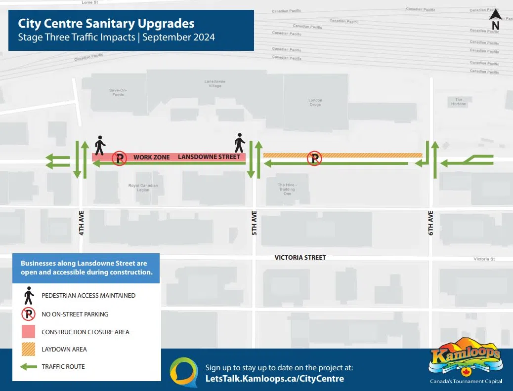 Crews to begin working between 4th and 6th avenues as Lansdowne Street sewer project progresses
