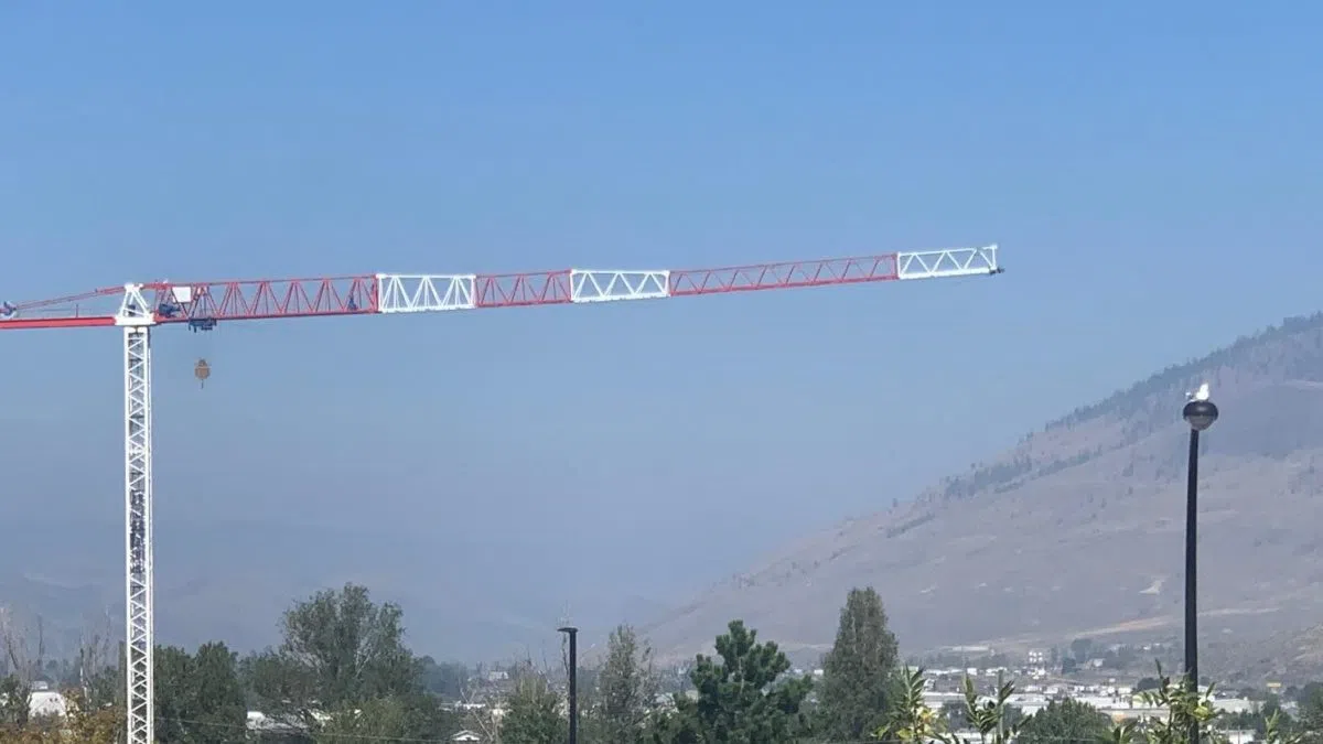 Kamloops region sees downturn in air quality from outside wildfire