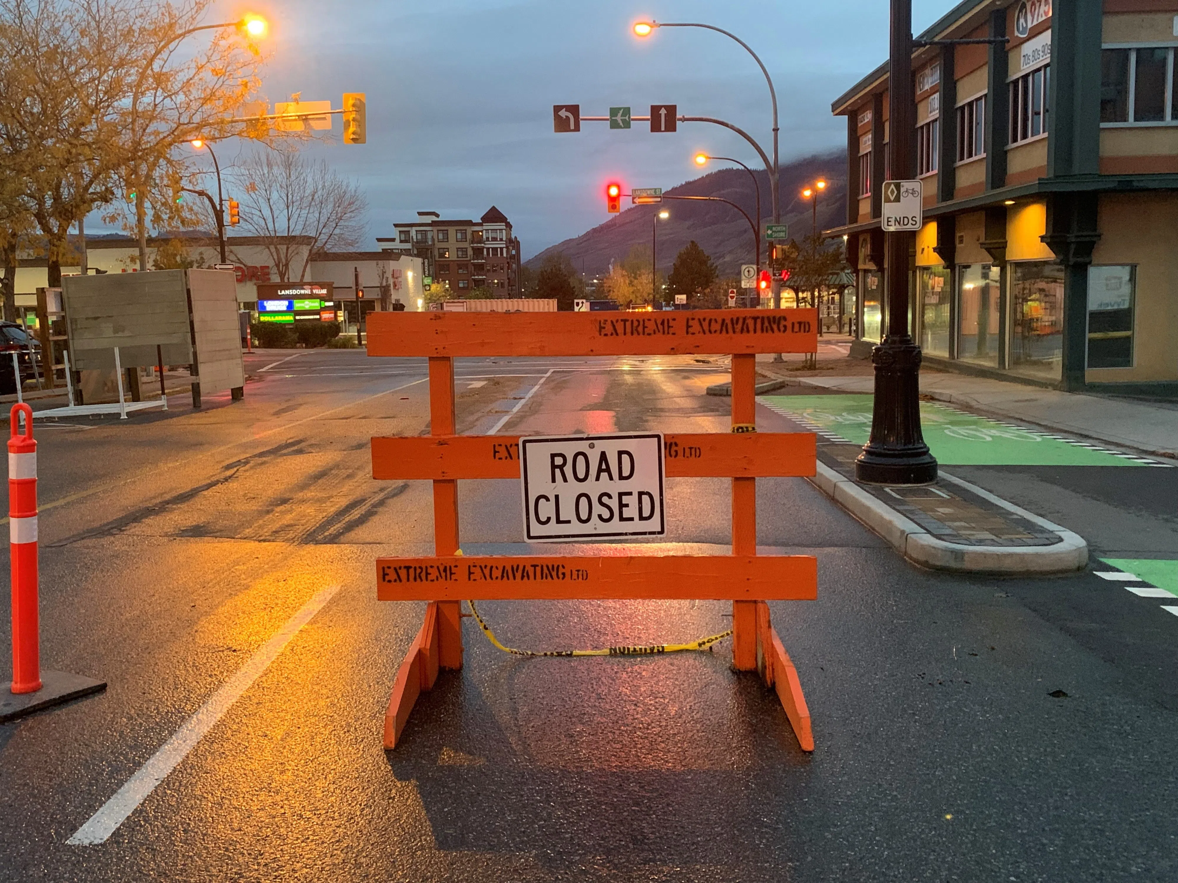 Downtown Kamloops transit hub relocated as Lansdowne construction hits new stage