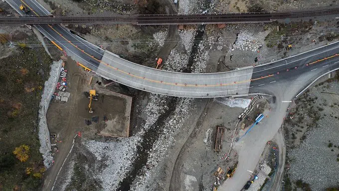 Nicomen River Bridge reopened