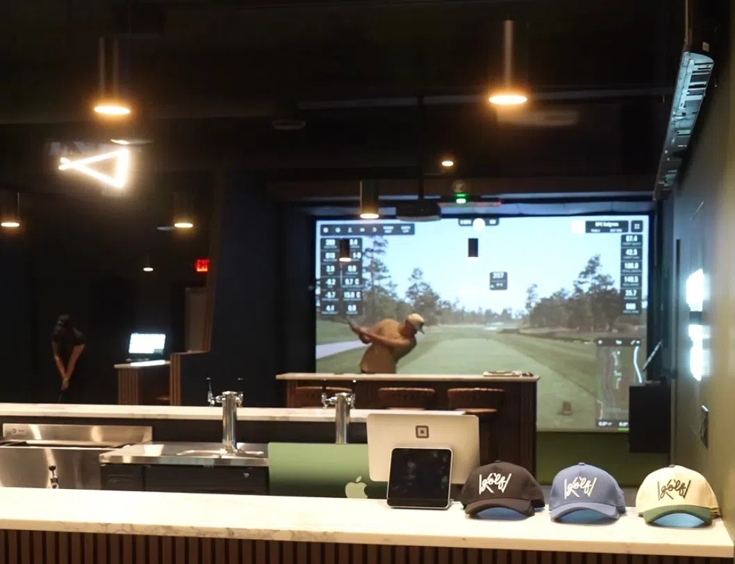 Virtual Golf in downtown Kamloops