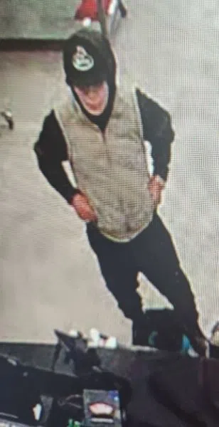 Kamloops RCMP go public with photo of pre-Christmas armed robbery suspect