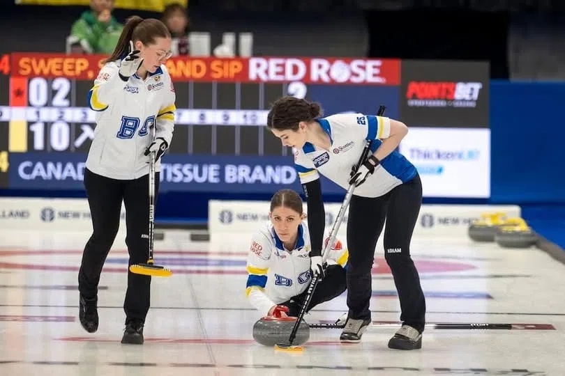 Strong showing thus far for Kamloops' Brown rink at Scotties