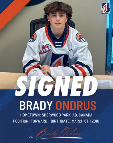 Top three Blazers picks in 2025 Bantam Draft sign on with team