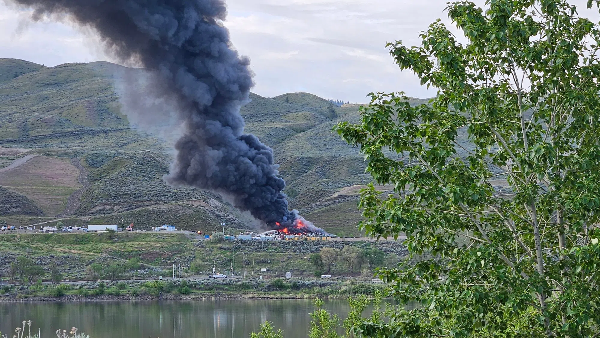 KFR says cause of metal recycling fire at Mission Flats landfill remains unclear