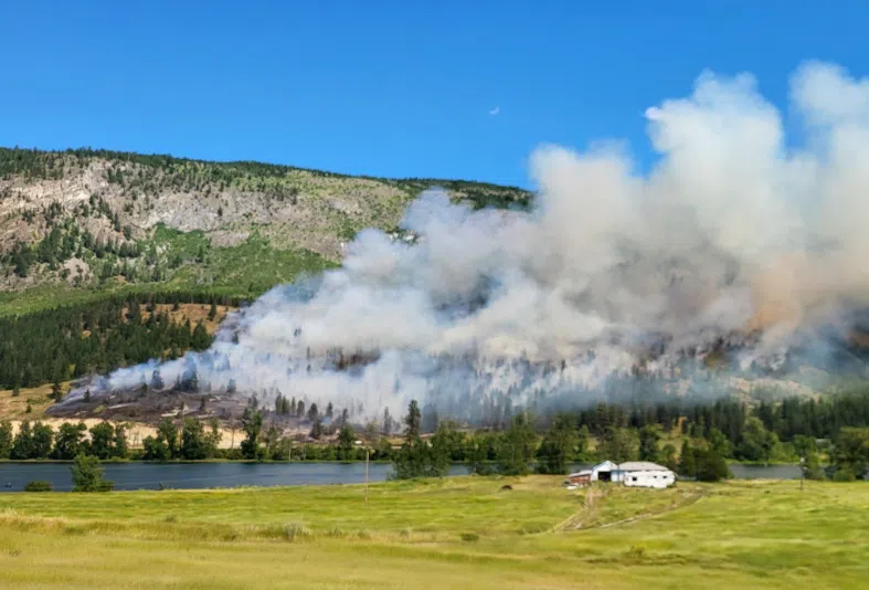 Neskonlith Band hopeful, highway remains open as crews tackle Chase-area fire